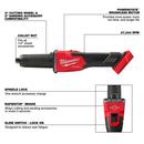 18V Braking Die Grinder Slide Switch 