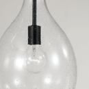 Capital Lighting Matte Black 100W 1-Light Medium E-26 Incandescent Pendant 