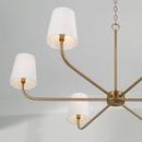 6 LIGHT CHANDELIER 