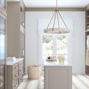 Capital Lighting Matte Brass 26 x 151-1/2 in. 60W 4-Light 1-Tier Incandescent Modern Chandelier 