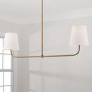 Capital Lighting Aged Brass 100W 2-Light Medium E-26 Incandescent Pendant 