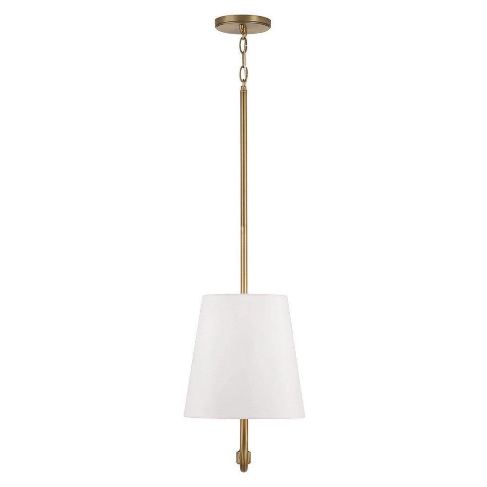 Capital Lighting Aged Brass 100W 2-Light Medium E-26 Incandescent Pendant 