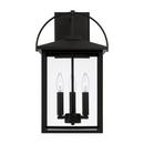 Capital Lighting Black 60W 3-Light 19-3/4 in. Wall Sconce 