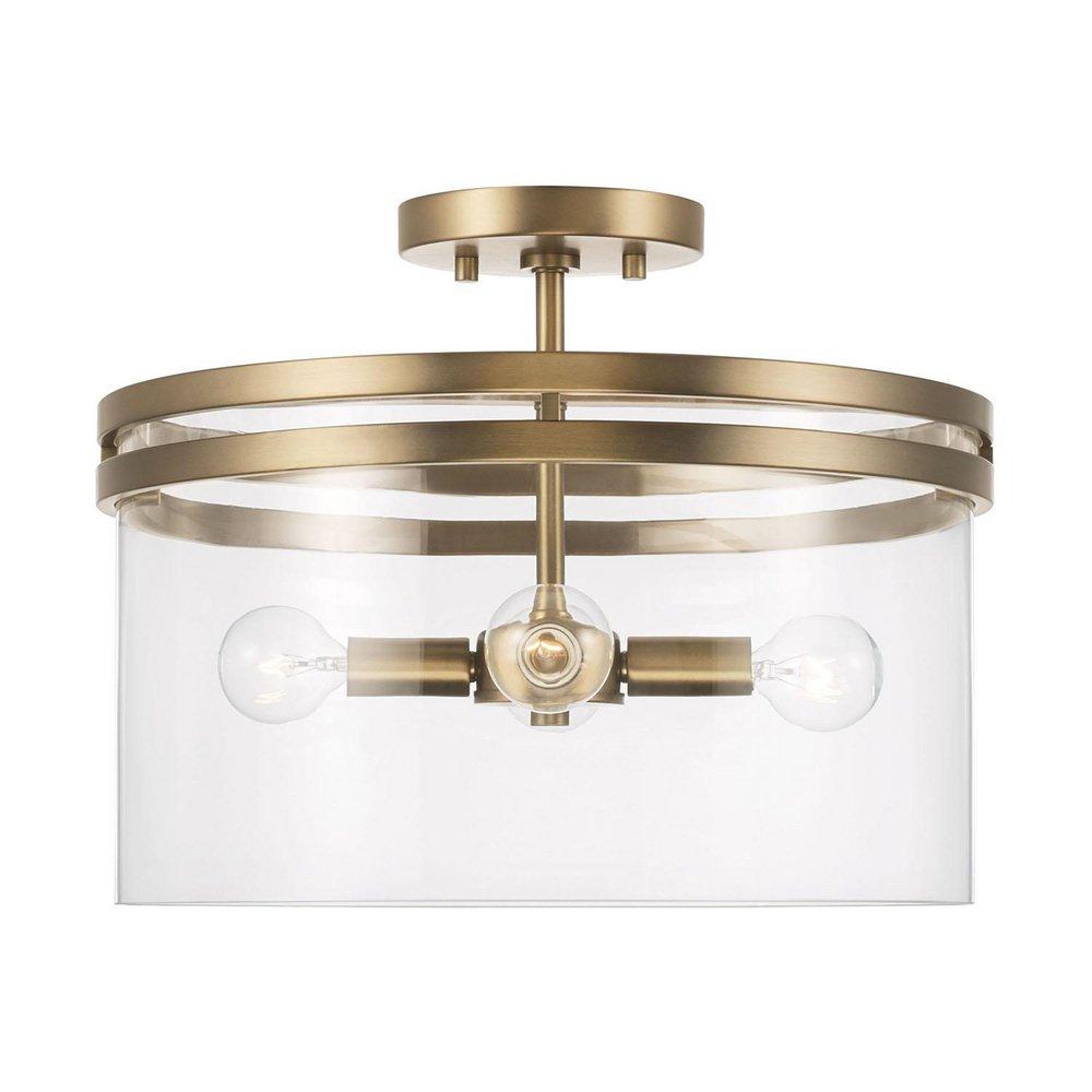 4 LIGHT DUAL MOUNT SEMI-FLUSH/PENDANT 