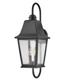 5W 2-Light 26 in. Wall Sconce in Black