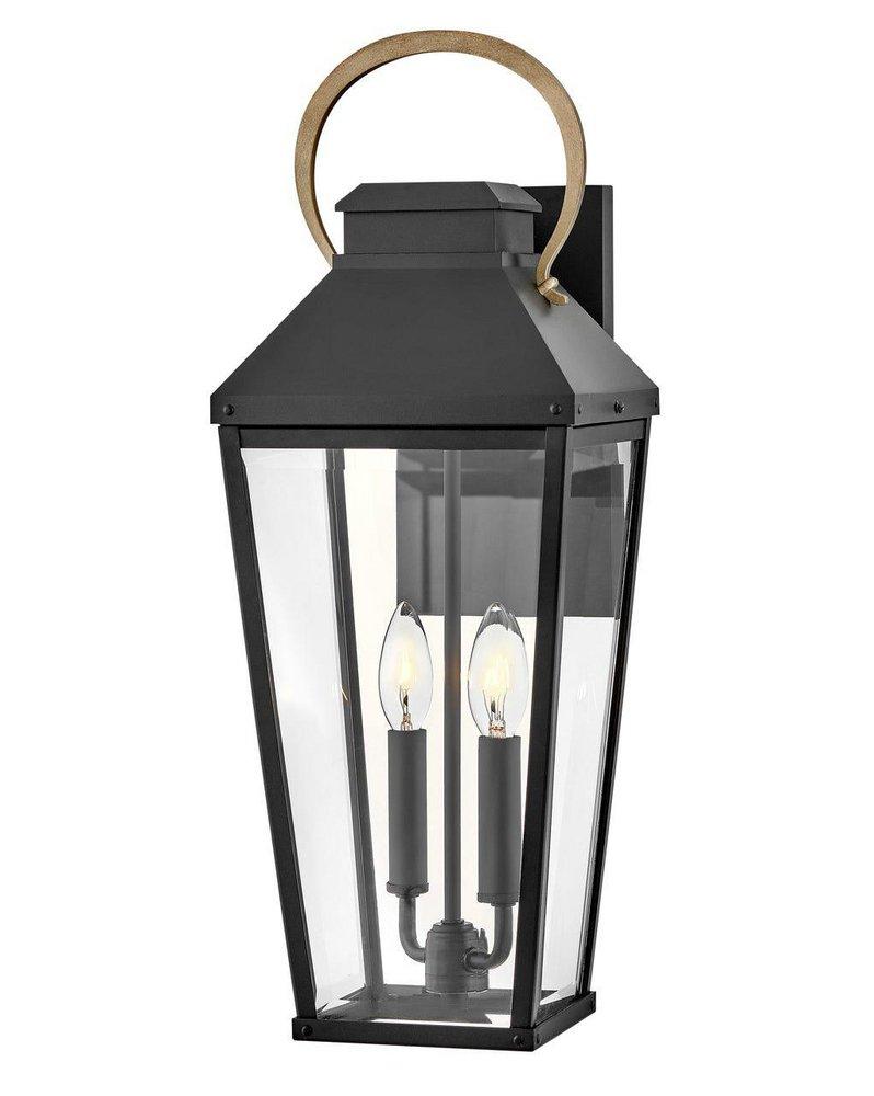 Hinkley Black 5W 2-Light 22 in. Wall Sconce 