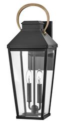 Hinkley Black 5W 2-Light 22 in. Wall Sconce 