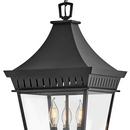 Hinkley Museum Black 5W 3-Light Candelabra E-12 Outdoor Pendant 