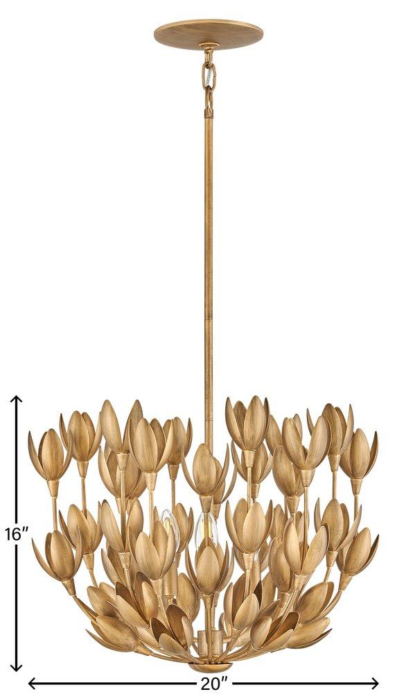MEDIUM SINGLE TIER PENDANT 