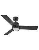 48 in. 3-Blade Indoor or Outdoor Ceiling Fan in Matte Black