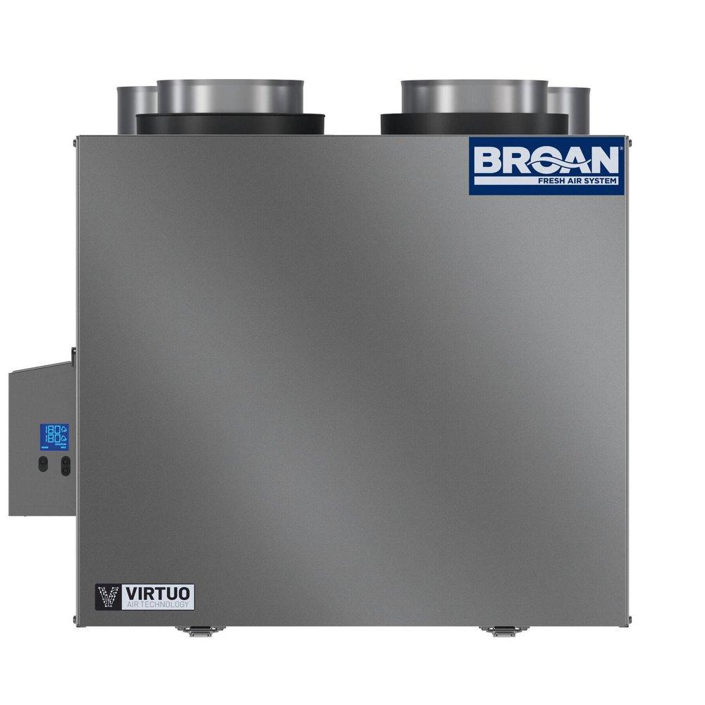 230 cfm 75% SRE Top Port Heat Recovery Ventilator 
