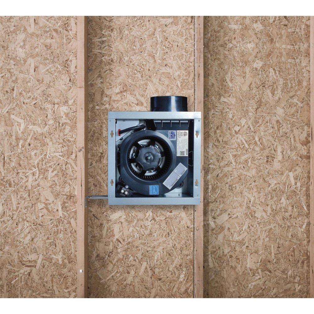 Broan-NuTone White Ceiling and Wall Mount Bathroom Exhaust Fan 