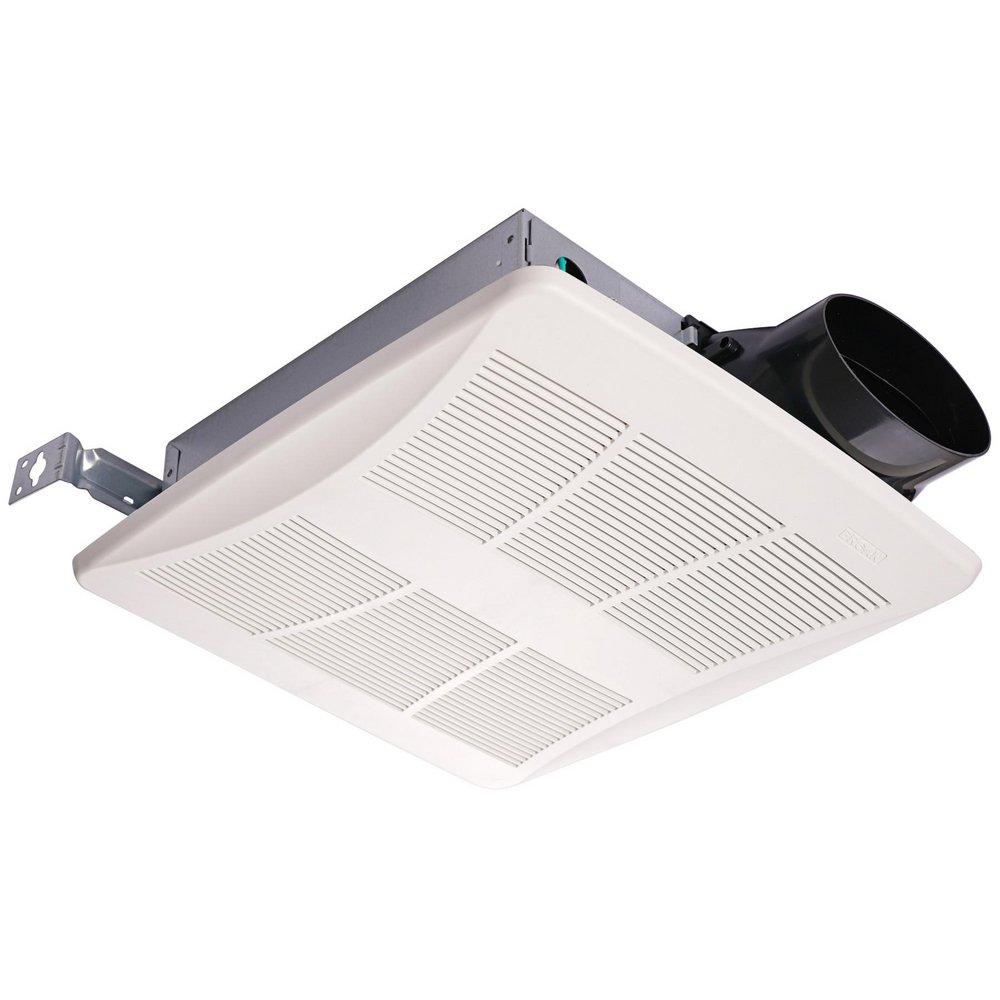 LoProfile DC Series 50-80-100 Selectable CFM Continuous Run Bathroom Exhaust Fan - Thumbnail 3