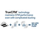 50-80-100 Selectable CFM Continuous Run Bathroom Exhaust Fan - Ceiling & Wall Mount - Energy Star Rated 