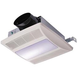 50-80-100 Selectable CFM Continuous Run & Humidity Sensing Bathroom Exhaust Fan with Light - Ceiling & Wall Mount - Energy Star Rated