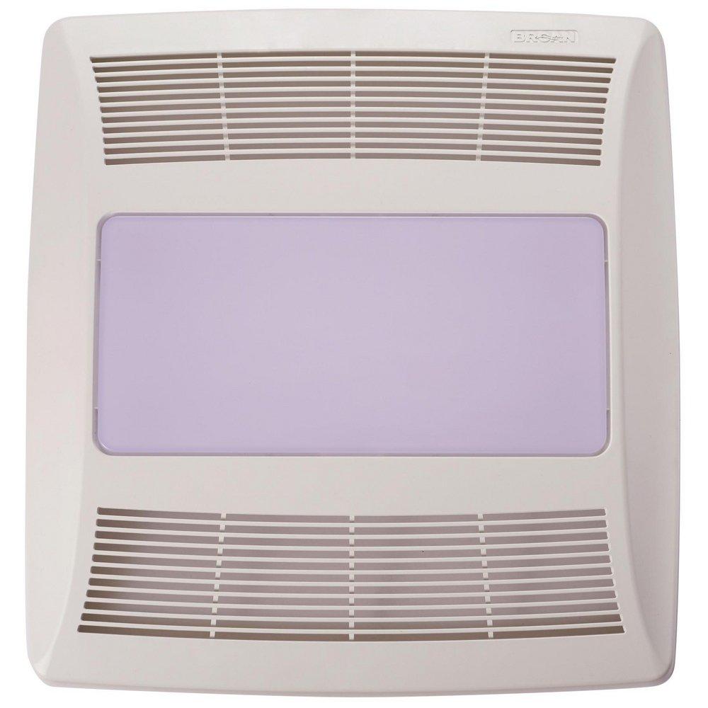 BROAN LO-PROFILE 50/80/100 SELECTABLE CFM CONTINUOUS RUN & HUMIDITY SENSING EXHAUST FAN/LIGHT ENERGY STAR 