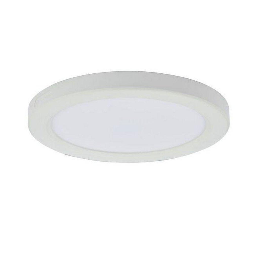 WHITE FLUSHMOUNT 7.5 DISK LIGHT 