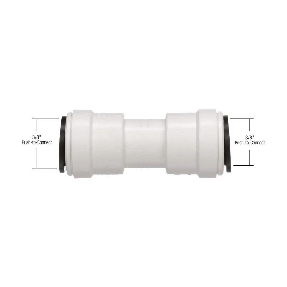 3/8 IN CTS PLASTIC COUPLING 