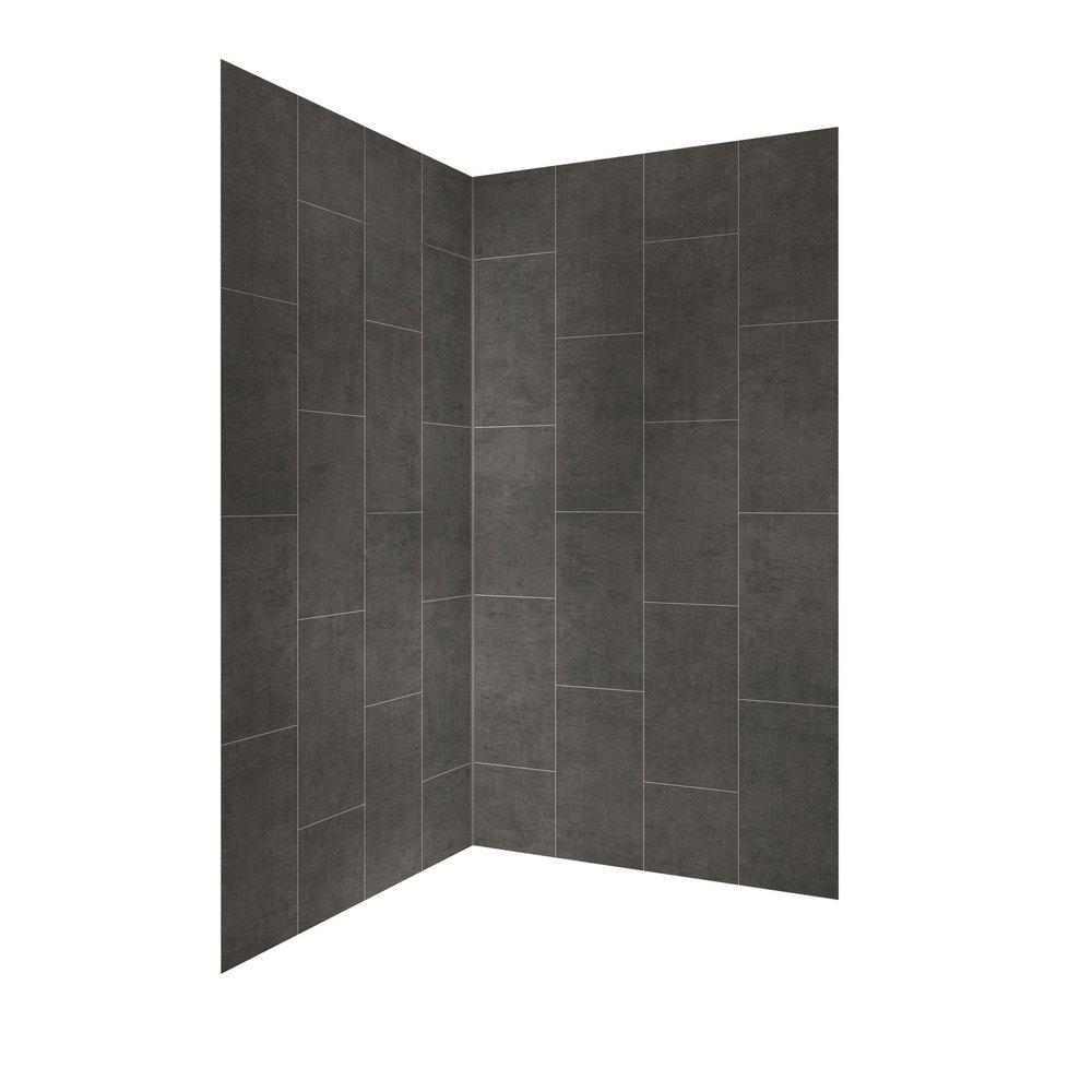 JETCOAT 42" X 42" X 78" TWO PANEL CORNER SHOWER WALL KIT 