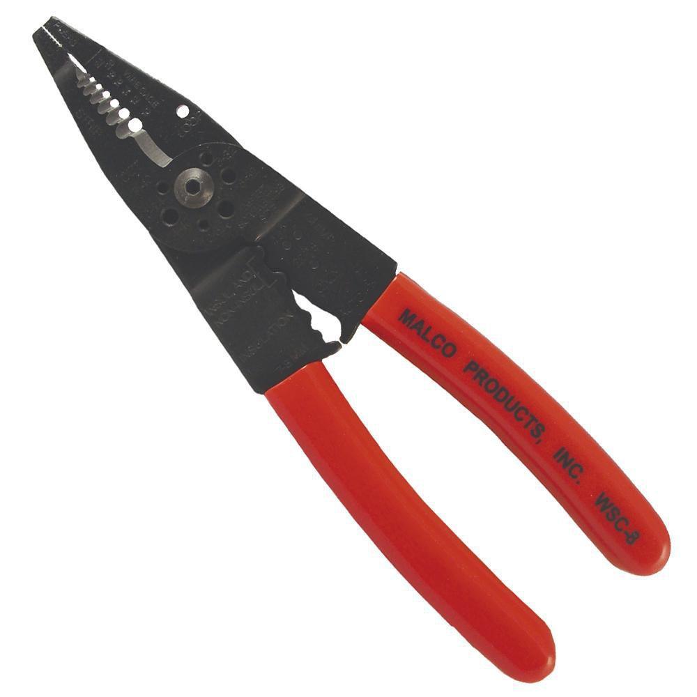 Malco Red Terminal Crimper Plier 