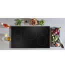 36 in. 5 Burner Radiant Electric Cooktop in Black 