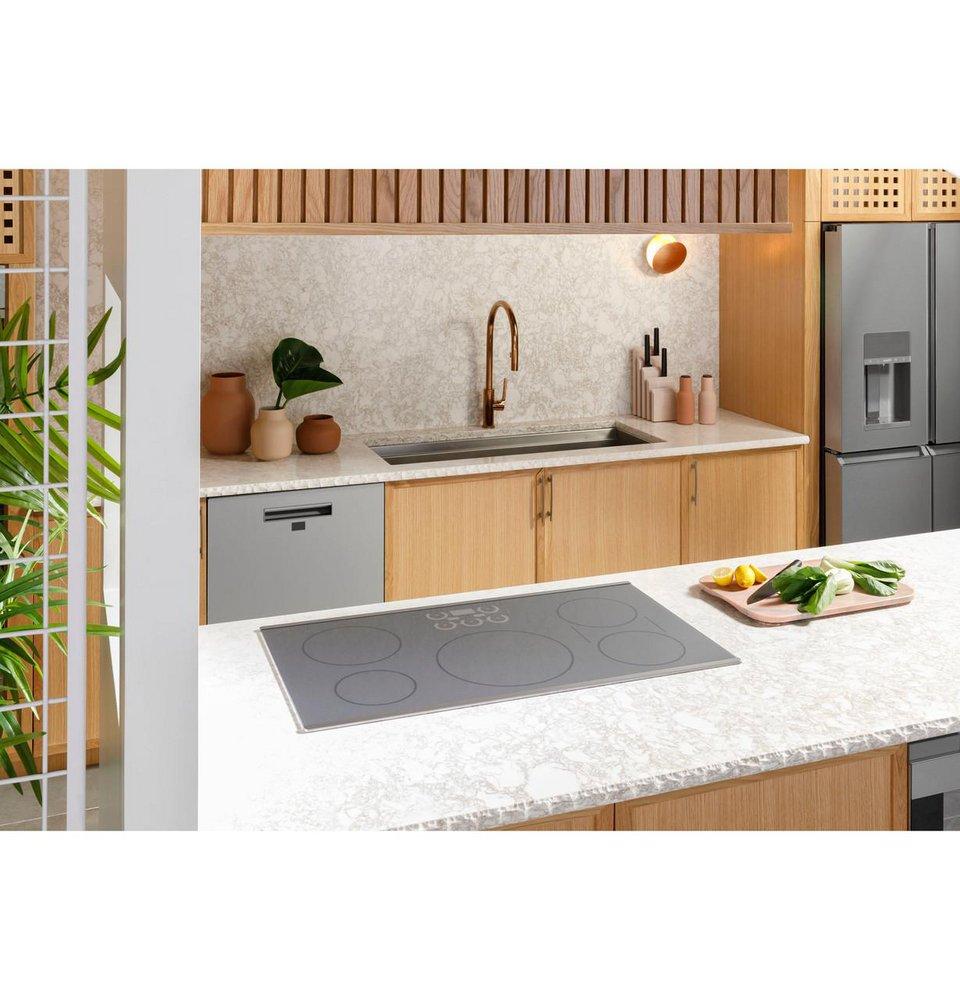 36 in. 5 Burner Induction Cooktop in Stainless Steel 