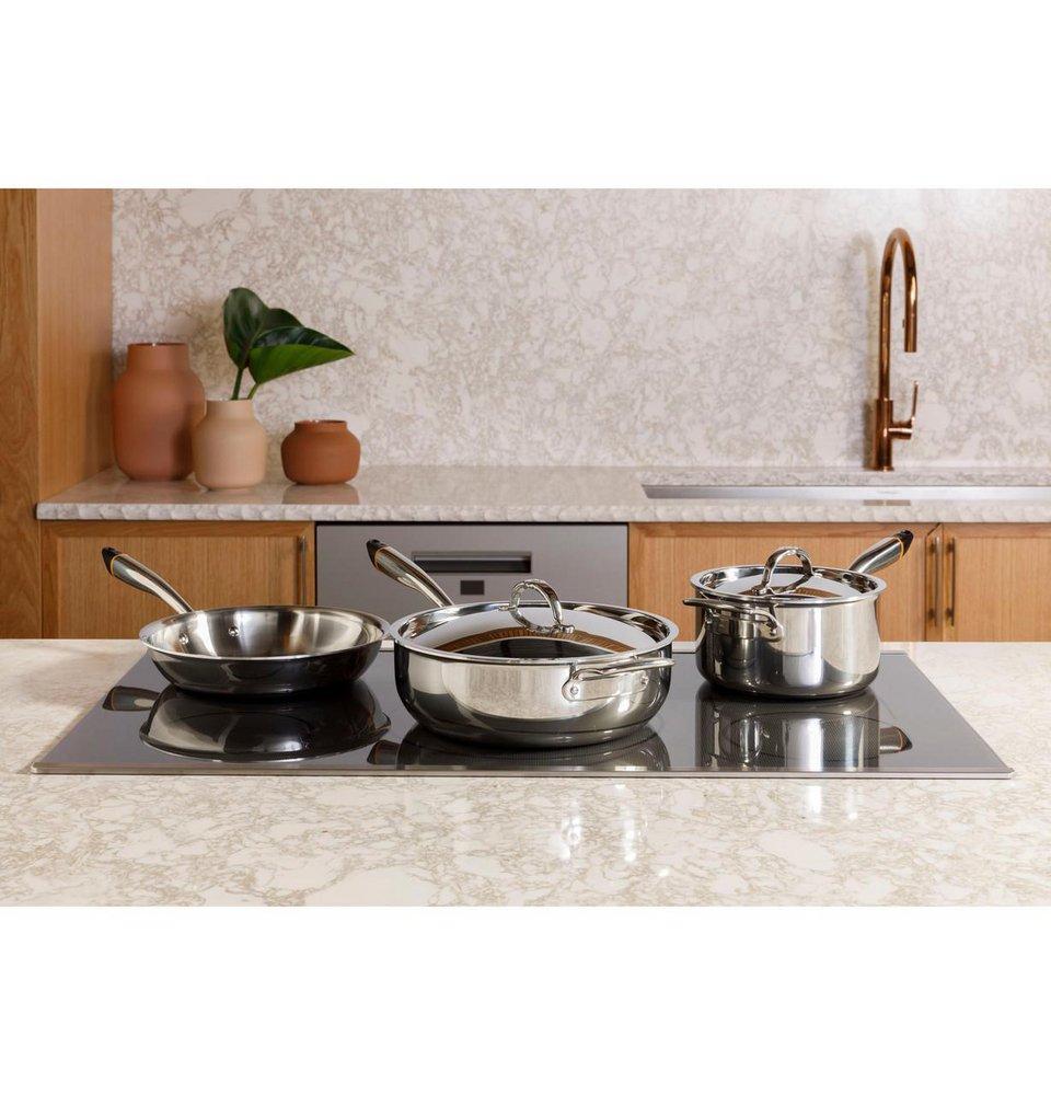 GE Caf&eacute; Stainless Steel 5-Element Induction Cooktop 