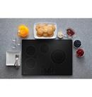 30 in. 4 Burner Radiant Electric Cooktop in Black 