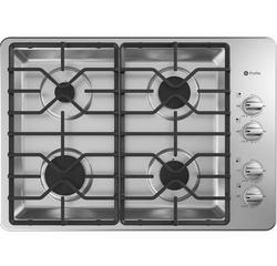 30 in. 15000 BTU Sealed Cooktop in Stainless Steel