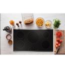 36 in. 5 Burner Induction Cooktop in Black/Stainless Steel 