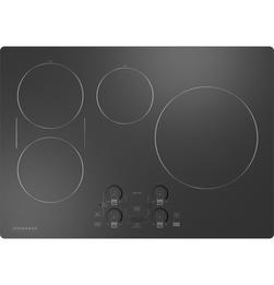30 in. 4 Burner Induction Cooktop in Black