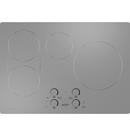 30 in. 4 Burner Induction Cooktop in Silver