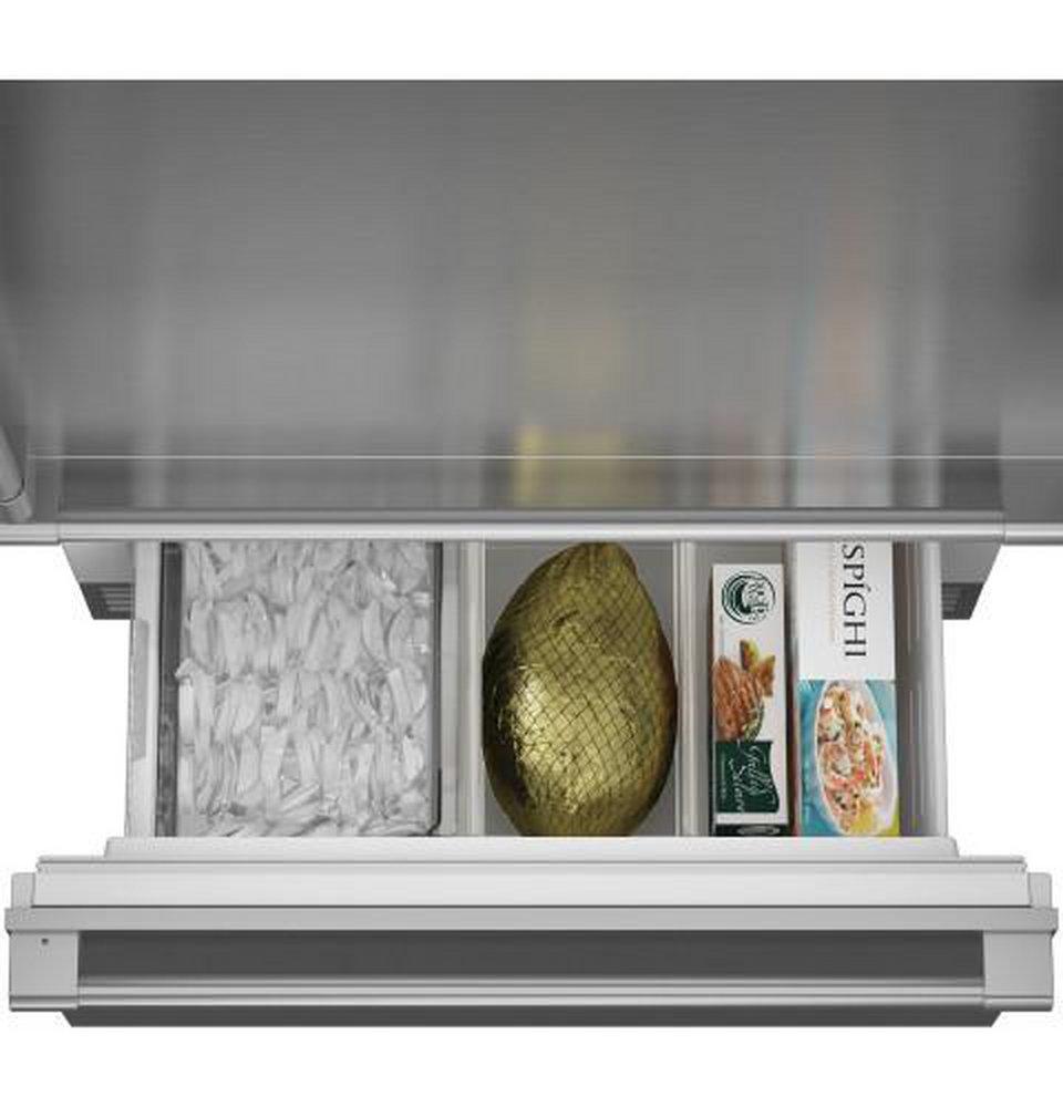 Monogram&reg; Panel Ready 20.1 cu. ft. Bottom Mount Freezer Refrigerator 