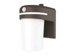 60W Dusk to Dawn LED Entry Light in Bronze