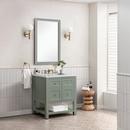 30 in. Floor Mount Vanity in Smokey Celadon 