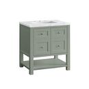 30 in. Floor Mount Vanity in Smokey Celadon 