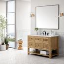 48 in. Floor Mount Vanity in Light Natural Oak 