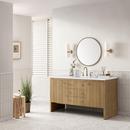 60 in. Floor Mount Vanity in Light Natural Oak 