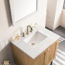 30 in. Floor Mount Vanity in Light Natural Oak 