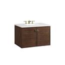 36 in. Floor Mount Vanity in Mid Century Walnut 