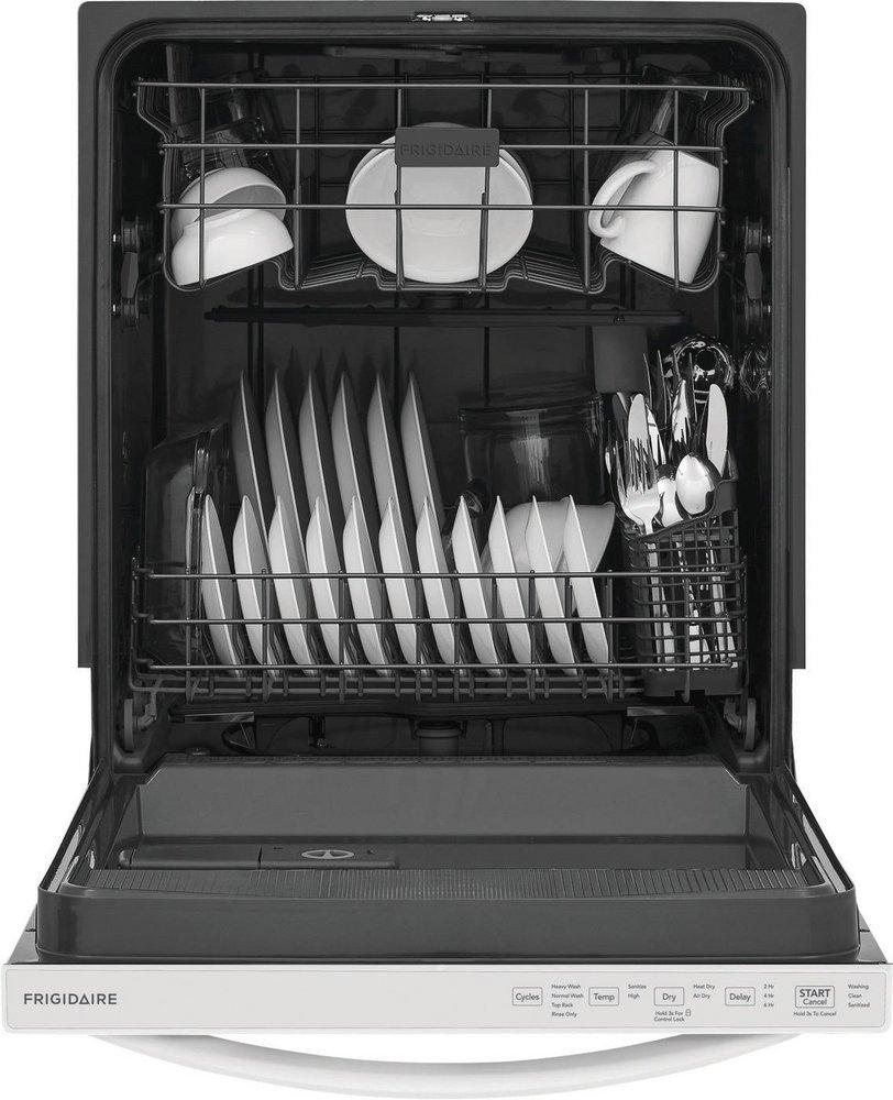 24 BUILT-IN DISHWASHER 4 CYCLES WHITE 