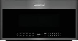 1000W 1.9 cu. ft. Ducted or Ductless Over the Range Microwave in Black Stainless Steel