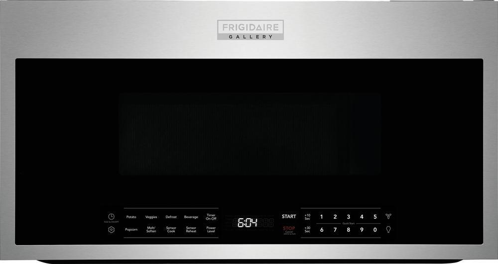 Frigidaire Stainless Steel 1000W 1.9 cu. ft. Ducted or Ductless Over the Range Microwave 