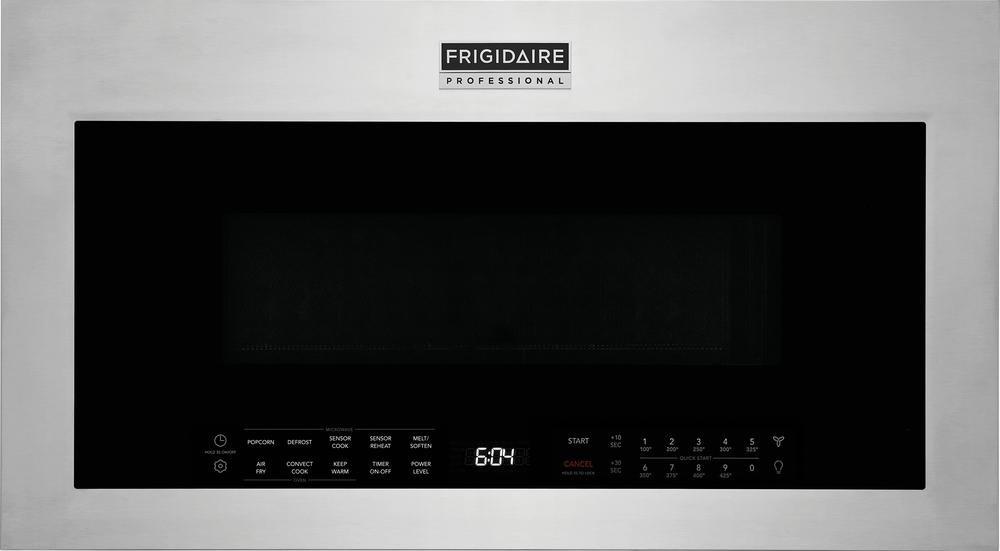 Frigidaire Stainless Steel 1.5kW 1.9 cu. ft. Ducted or Ductless Over the Range Microwave 