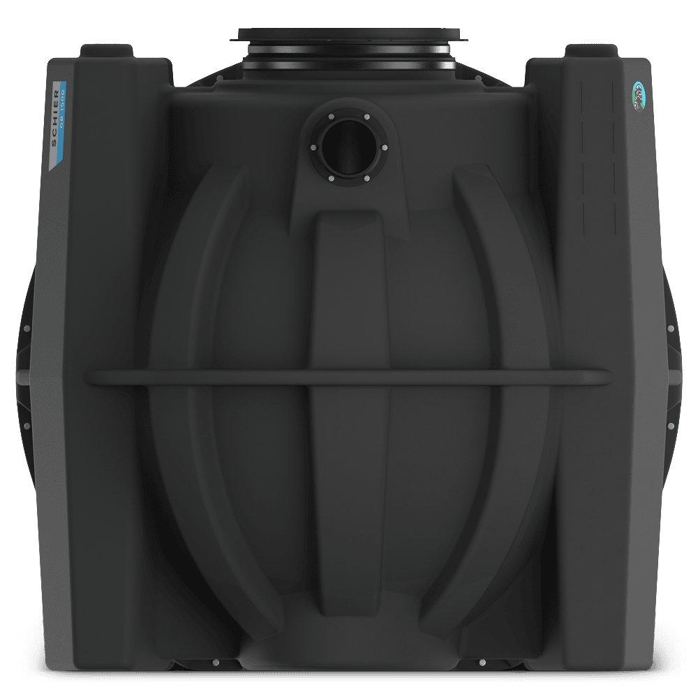 GB-1500 100/200 gpm Grease Interceptor with 6 in. Inlet/Outlet and Cast Iron Cover 