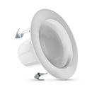 5-1/10 in. 8.6W LED Recessed Housing & Trim in White
