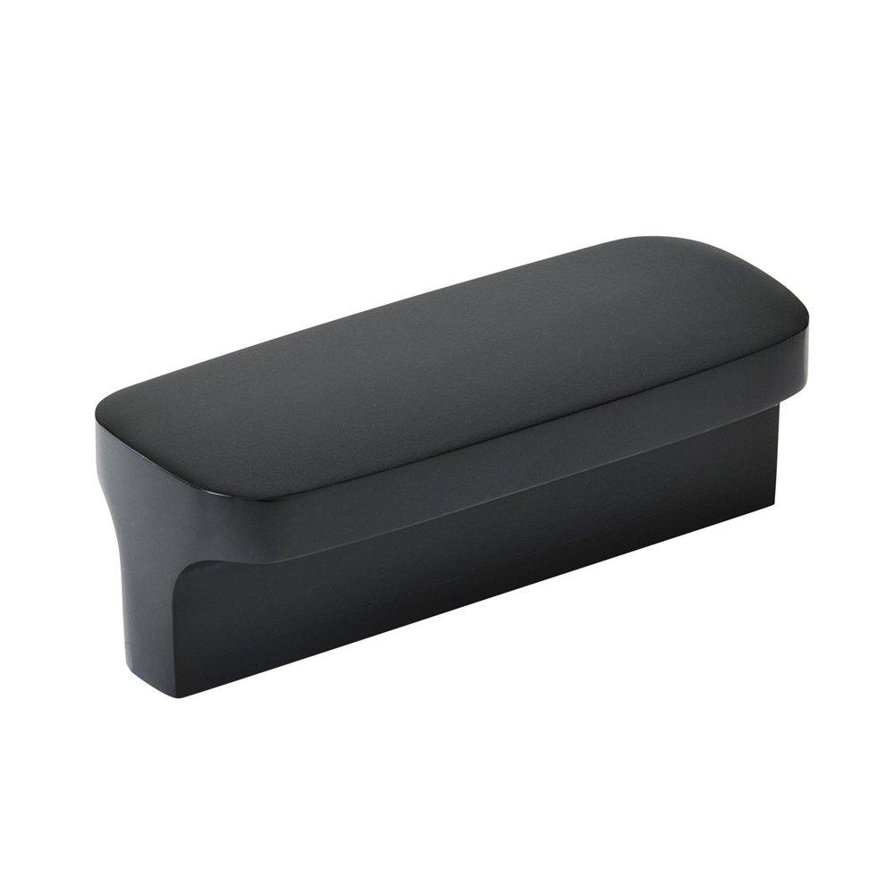 HAMPDEN 2-1/2 IN 64MM CENTER-TO-CENTER MATTE BLACK CABINET PULL 