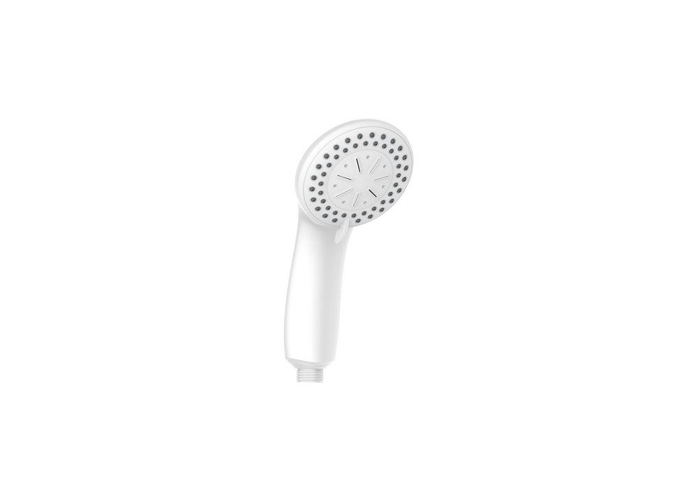 Multi Function Hand Shower in White 