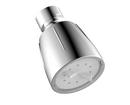 Single Function Showerhead in Polished Chrome and White