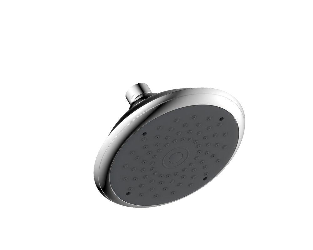 Single Function Rain Showerhead in Polished Chrome 